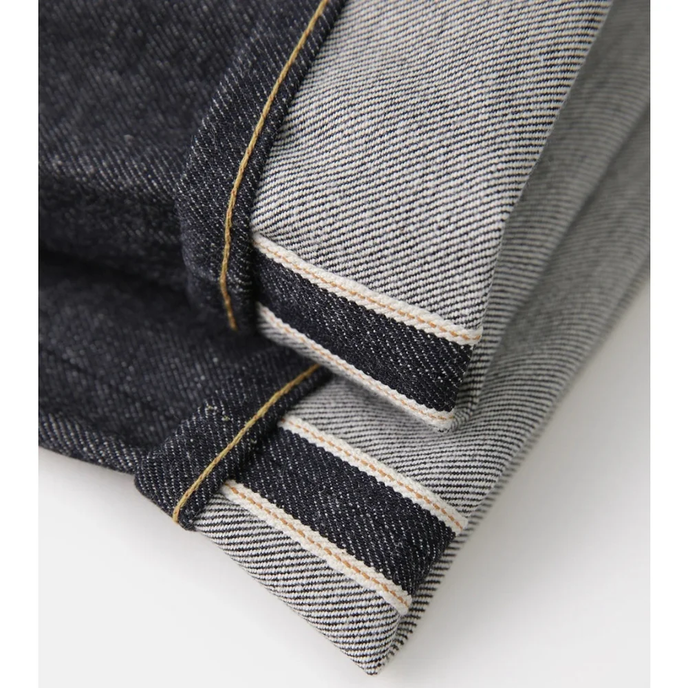 NON STOCK 15oz Raw Denim Selvedge Jeans Regular Fit Straight Rigid Version 30 - Picture 13 of 15